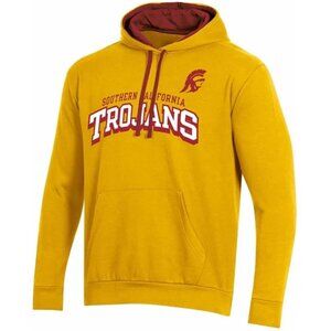 NWT Champion USC Southern California Trojans Hoodie Pullover Size M Yellow